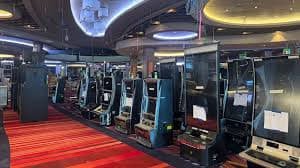 Various casino games and sports options displayed on mobile device