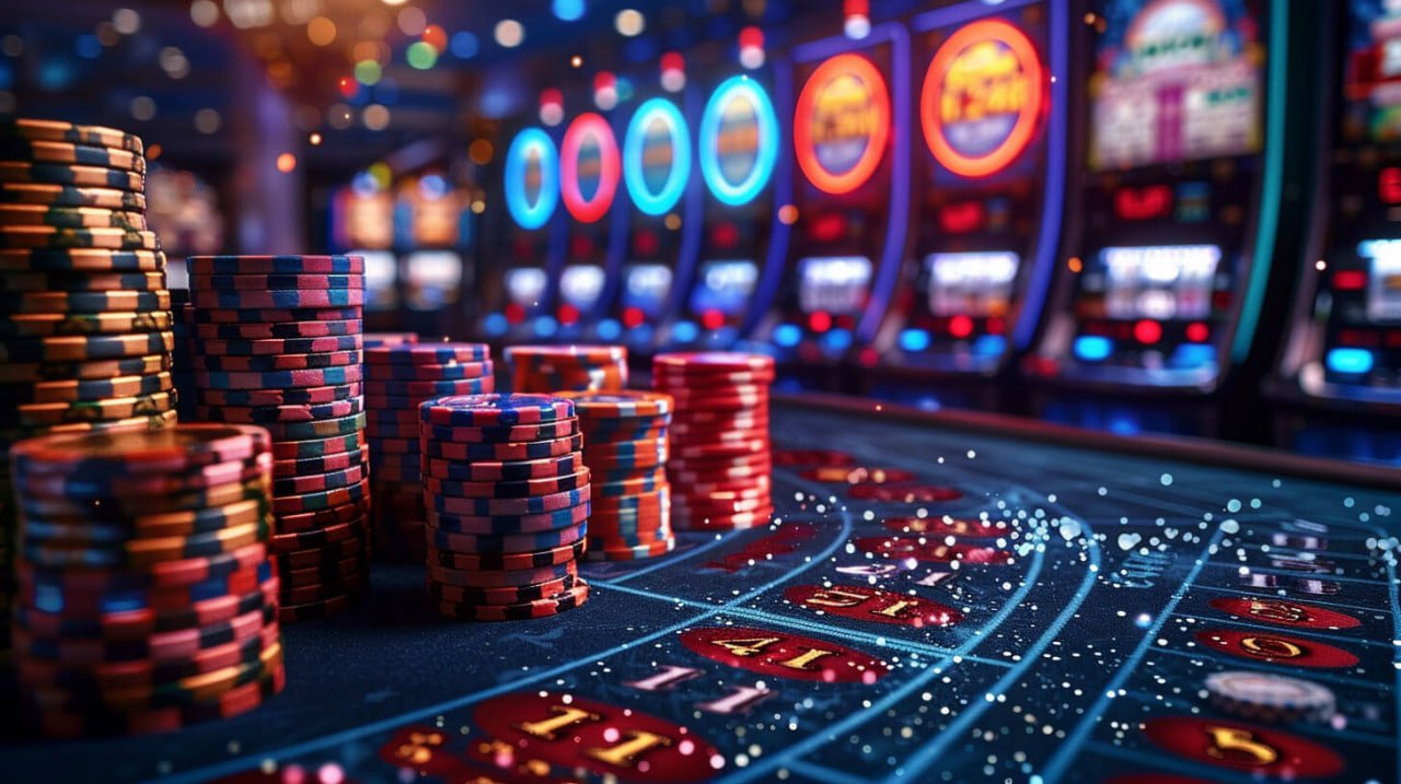 Casino games selection including slots and live dealer tables